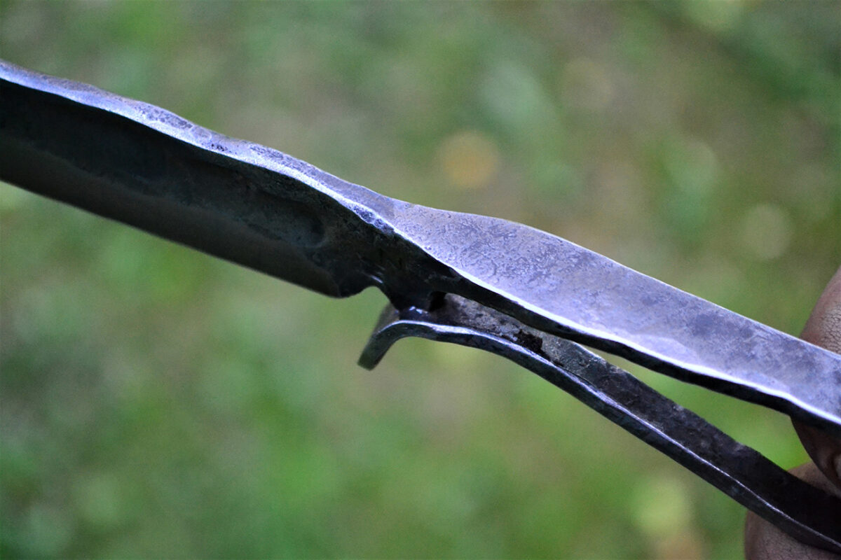 Nóż kabłąkowy 12cm - obrazek 3