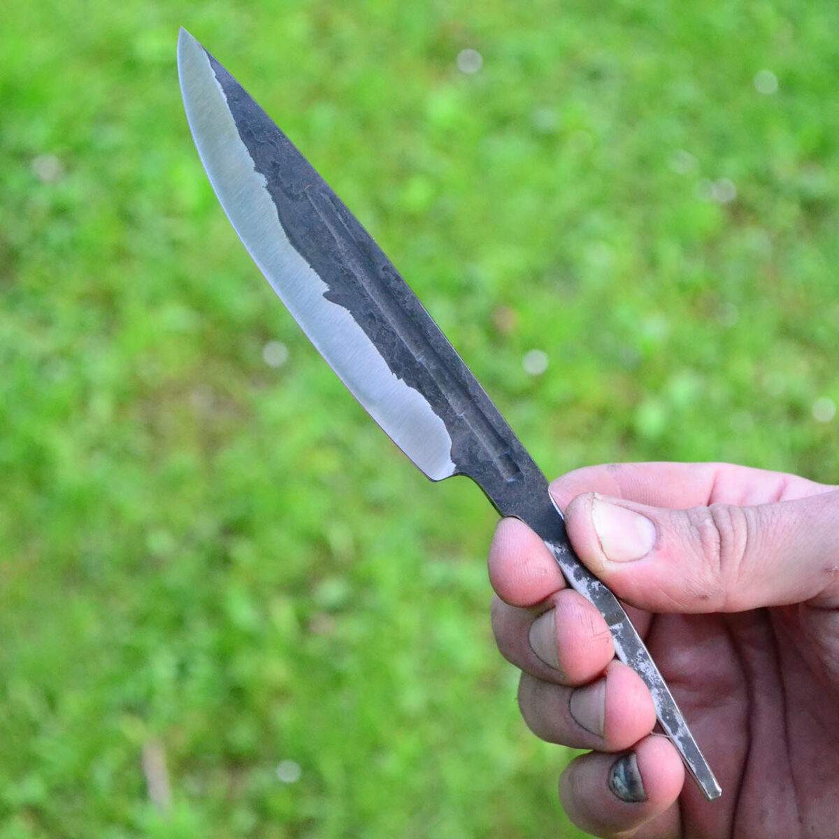 Nóż myśliwski D2 - ostrze, klinga 11cm - obrazek 2