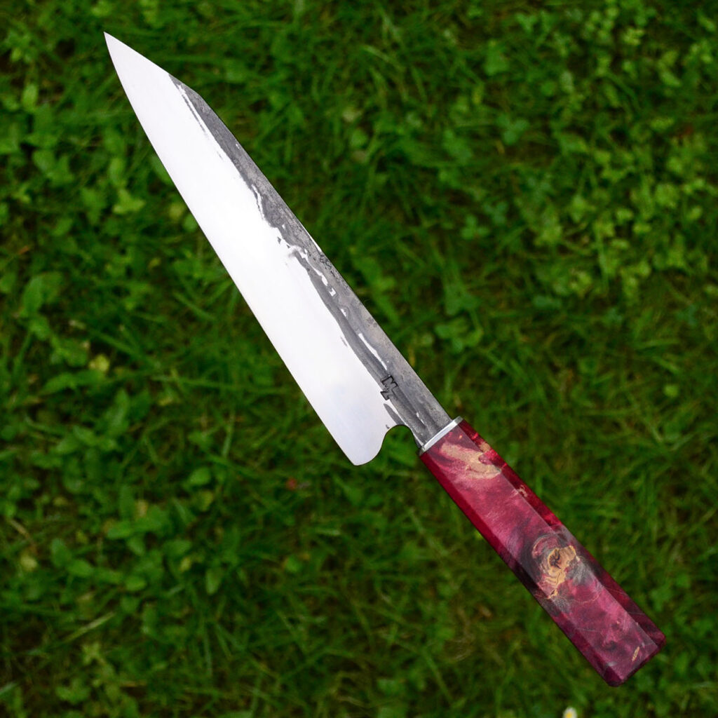 Nóż kuchenny - stal D2 21cm - Sharp as F Knives | Kute Noże | Tasaki ...