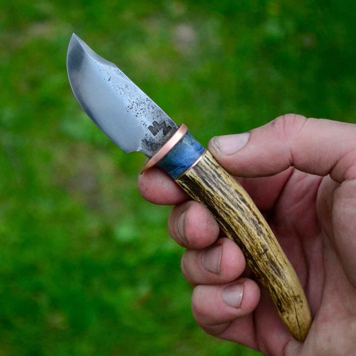 Nóż Neck 6cm - NCV1, hamon poroże
