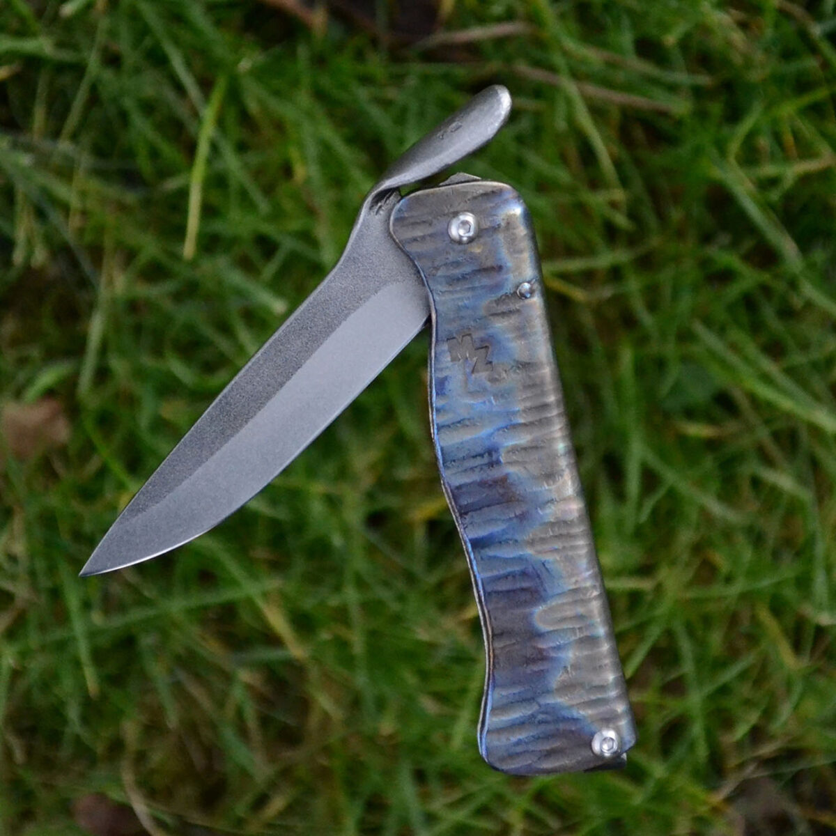 Forged Friction Folder, titanium - 8cm