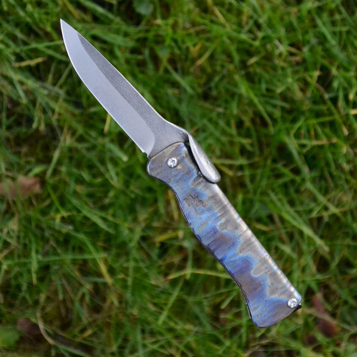 Forged Friction Folder, titanium - 8cm - Image 4