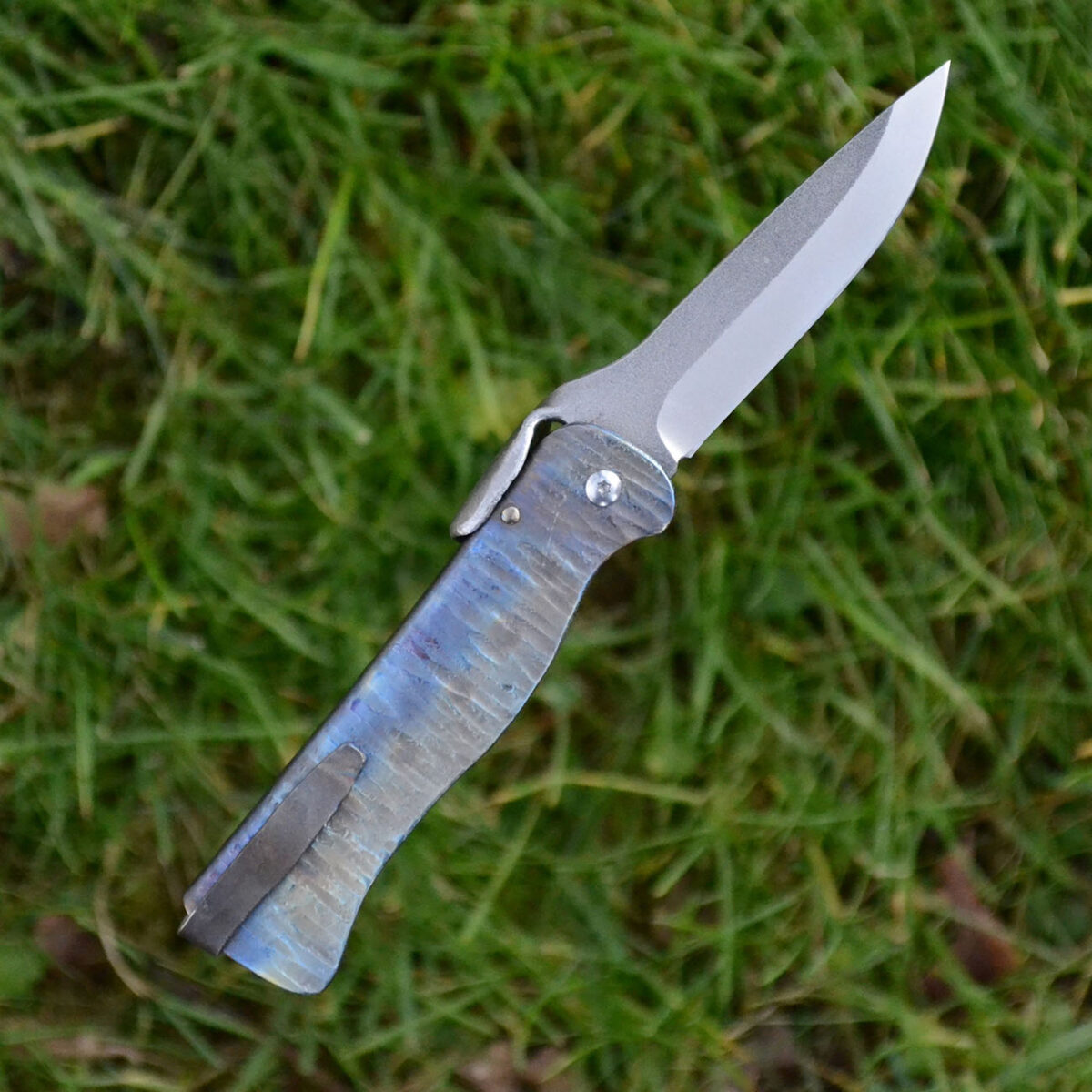 Forged Friction Folder, titanium - 8cm - Image 3